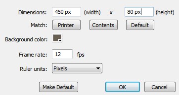 Background size and color