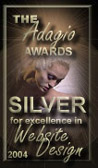 The Adagio Silver Award (link opens in new window)