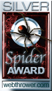 Webthrower.com Silver Award (link opens in new window)